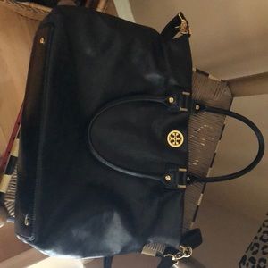 Tory Burch Dena Black leather handbag